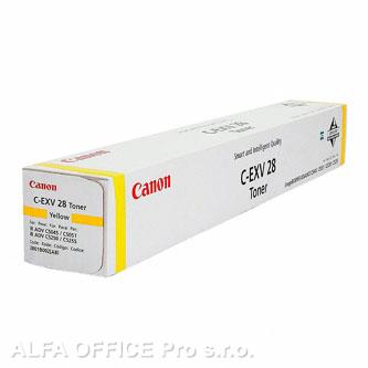 Canon originální toner CEXV28, yellow, 38000str., 2801B002, Canon iR-C5045, 5051