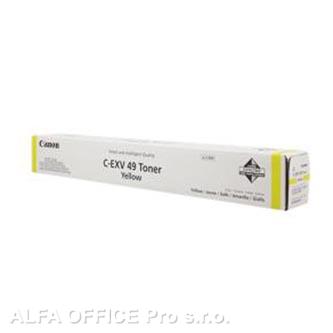 Canon originální toner CEXV49, yellow, 19000str., 8527b002, Canon iR ADV C3320,3325,3330