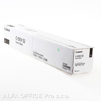 Canon originální toner CEXV52, black, 82000str., 0998C002, Canon IRC7565i, IRC7570i, IRC75