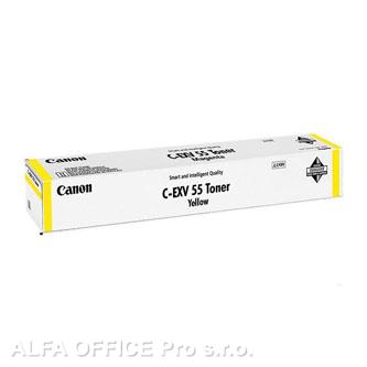 Canon originální toner CEXV55, yellow, 18000str., 2185C002, Canon iR-C256i,iR-C356i, iR-C3