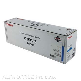 Canon originální toner CEXV8, cyan, 25000str., 7628A002, Canon iR-C, CLC-3200, 2620N