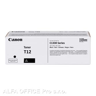  Canon originální toner T12BK, black, 7400str., 5098C006, Canon i-SENSYS X C1333, 