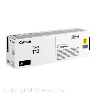  Canon originální toner T12, yellow, 5300str., 5095C006, Canon i-SENSYS X C1333, 