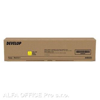 Develop originální toner A9E82D0, yellow, 26000str., TN-514Y, Develop Ineo+ 458, ineo+ 558
