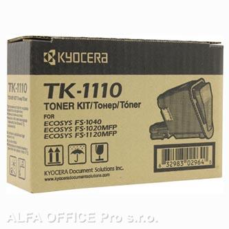  Kyocera originální toner TK1110, black, 2500str., 1T02M50NX0, Kyocera FS-1040 