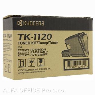  Kyocera originální toner TK1120, black, 3000str., 1T02M70NX0, Kyocera FS1060DN 