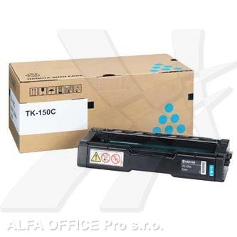  Kyocera originální toner TK150C, cyan, 6000str., 1T05JKCNL0, Kyocera FS-C1020MFP 