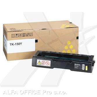 Kyocera originální toner TK150Y, yellow, 6000str., 1T05JKANL0, Kyocera FS-C1020M 