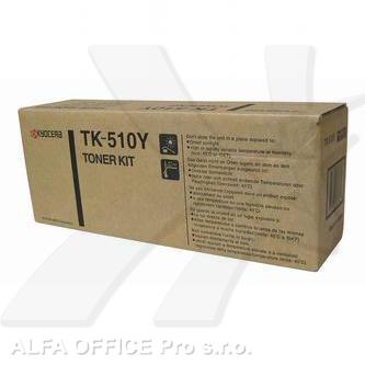  Kyocera originální toner TK510Y, yellow, 8000str., 1T02F3AEU0, Kyocera FS-C5020N 