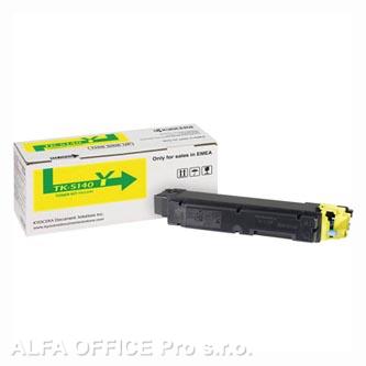 Kyocera originální toner TK-5140Y, yellow, 5000str., 1T02NRANL0, Kyocera ECOSYS M6030cdn, 