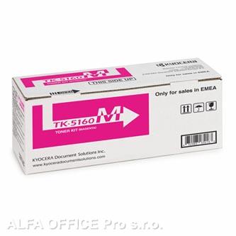  Kyocera originální toner TK-5160M, magenta, 12000str., 1T02NTBNL0, Kyocera ECOSY 