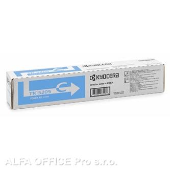  Kyocera originální toner TK-5205C, cyan, 12000str., 1T02R5CNL0, Kyocera TASKalfa 