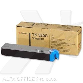  Kyocera originální toner TK520C, cyan, 4000str., 1T02HJAEU0, Kyocera FS-C5015N 