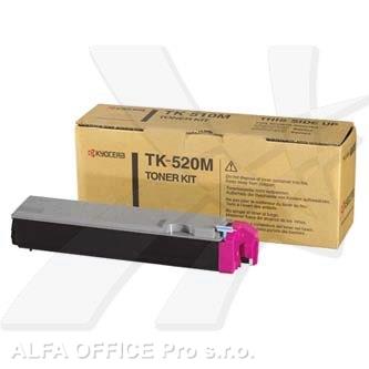  Kyocera originální toner TK520M, magenta, 4000str., 1T02HJBEU0, Kyocera FS-C5015 