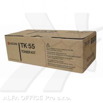  Kyocera originální toner TK55, black, 15000str., 370QC0KX, obsahuje odpadní nádo 