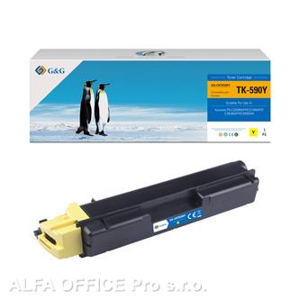  G&G kompatibilní toner s TK590Y, yellow, 5000str., NT-CKTK590Y, pro Kyocera FS-C 