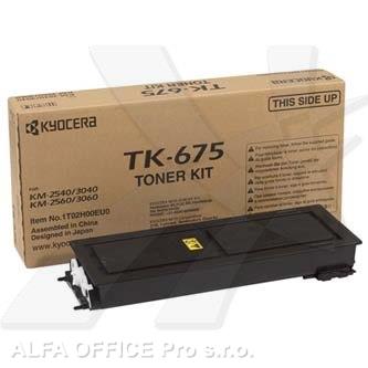  Kyocera originální toner TK675, black, 20000str., 1T02H00EU0, Kyocera KM-2540, 2 