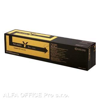 Kyocera originální toner TK8305Y, yellow, 15000str., 1T02LKANL0, Kyocera 3050Ci,3550Ci,305