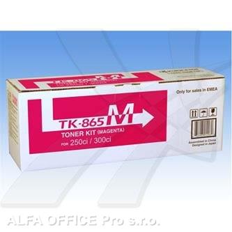 Kyocera originální toner TK865M, magenta, 12000str., 1T02JZBEU0, Kyocera 250Ci/300Ci