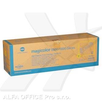 Konica Minolta originální toner A06V253, yellow, 12000str., Konica Minolta Magicolor 5550,