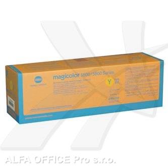 Konica Minolta originální toner A06V252, yellow, 6000str., low capacity, Konica Minolta QM