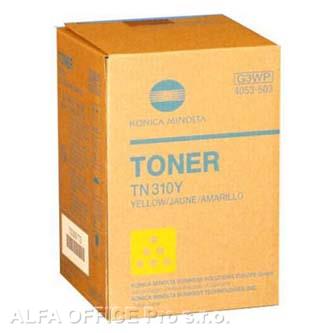 Konica Minolta originální toner TN310Y, yellow, 11500str., 4053-503, Konica Minolta Bizhub