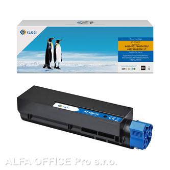 G&G kompatibilní toner s 44574702, black, 4000str., NT-FO411C, pro OKI B411, B43 