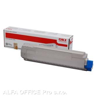 OKI originální toner 44059253, yellow, 10000str., OKI MC861