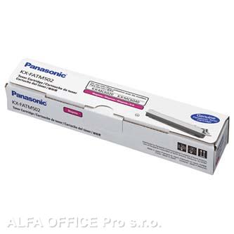  Panasonic originální toner KX-FATM502, magenta, 2000str., Panasonic KX-MX6020 