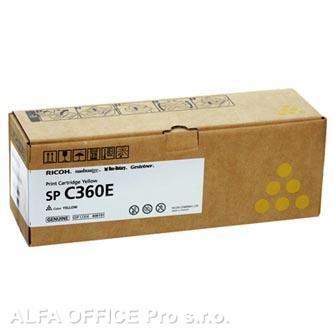  Ricoh originální toner 408191, yellow, 1500str., Ricoh SP 360dnw 