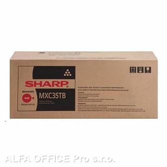 Sharp originální toner MX-C35TB, black, 9000str.