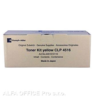  Triumph Adler originální toner 4462610116, yellow, 10000str., TK-Y4626, Triumph 