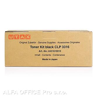  Utax originální toner 4431610010, black, 6000str., Utax CLP 3316, Triumph Adler 