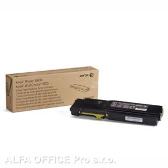 Xerox originální toner 106R02235, yellow, 6000str., Xerox Phaser 6600, Workcentre 6605
