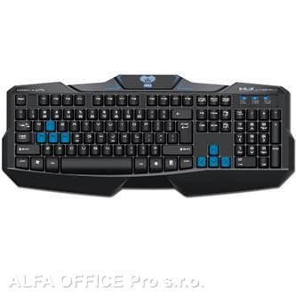  E-BLUE Cobra EKM746, Klávesnice herní, drátová (USB), černá, CZ/SK 