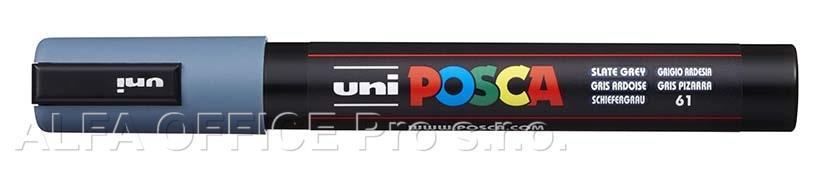 Posca popisovač / 2,5 mm - břidlicově šedá