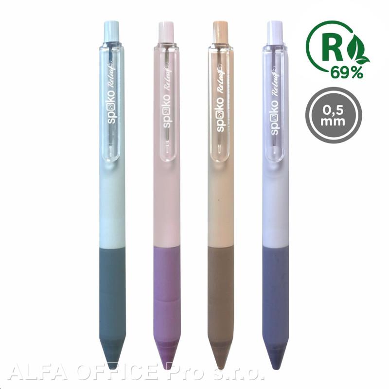 Gelový roller SPOKO ReLeaf Elements - barevný mix