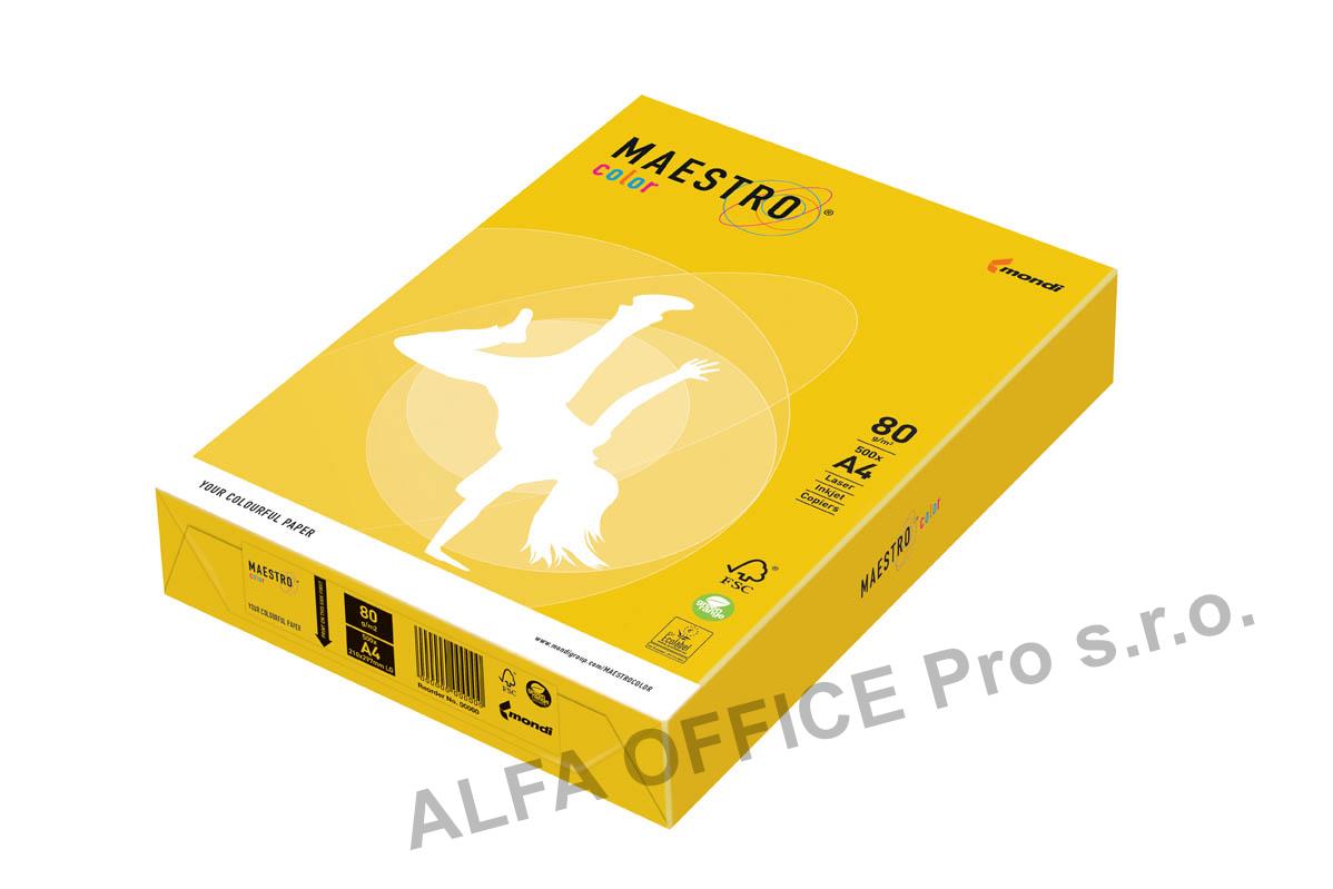 Xerografický papír BAREVNÝ - IG50 sevilla / sytá žlutá / 500 listů