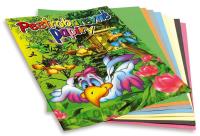 Barevné papíry A4 nelepicí - 8 listů