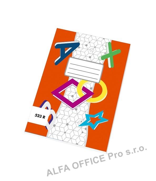 Sešity školní ECONOMY 20 listů - A5 / 523 / široká lika