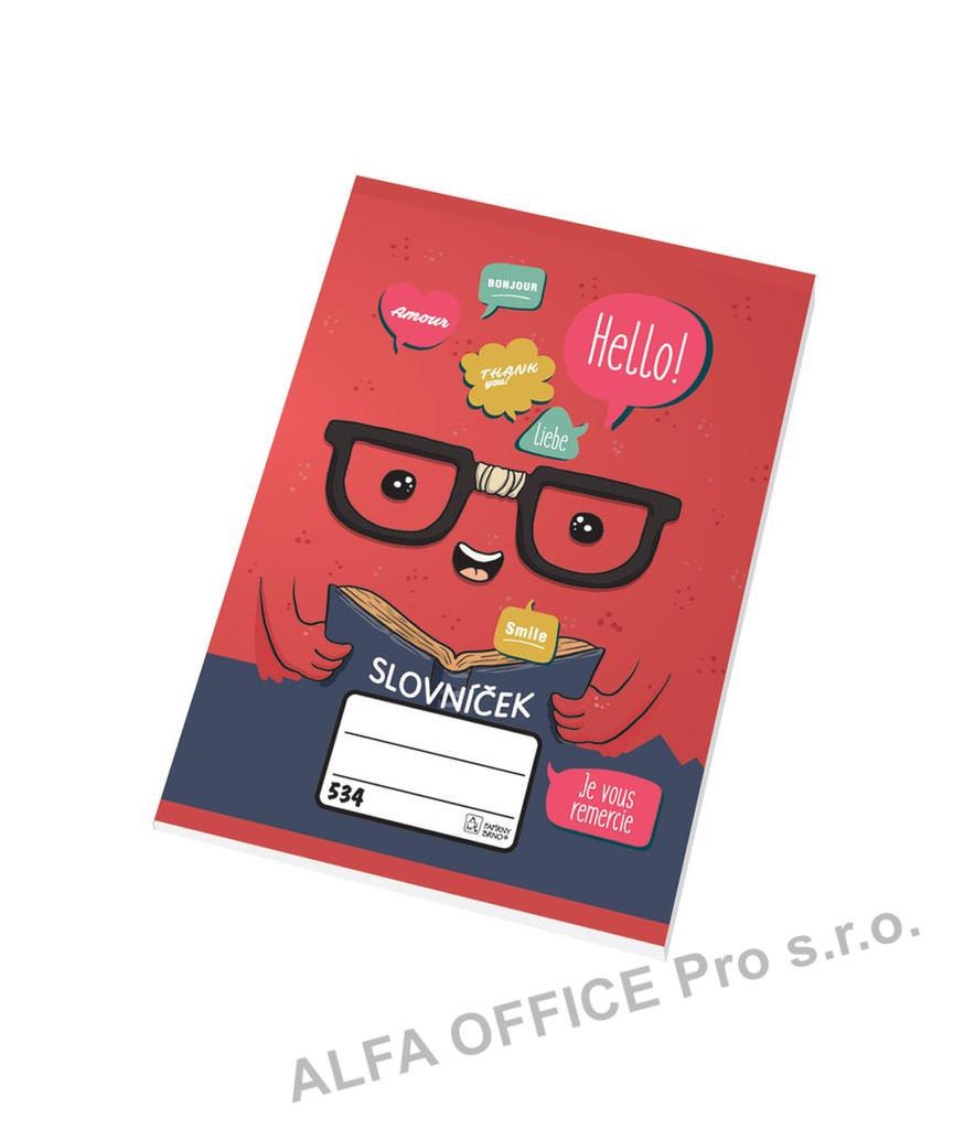 Sešit na slovíčka  - A5 / 30 listů / 534