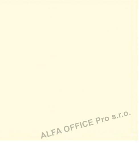 Barevný karton - A4 / 160 g / vanilková