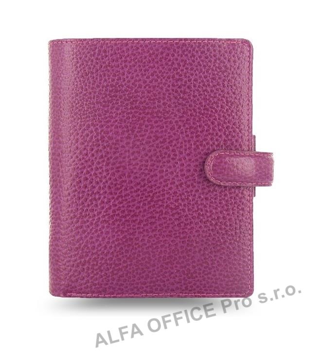 Filofax Finsbury A7 kapesní týdenní malinová