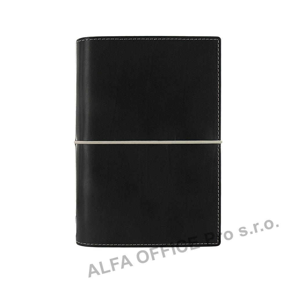 Filofax Domino A6 osobní týdenní černá