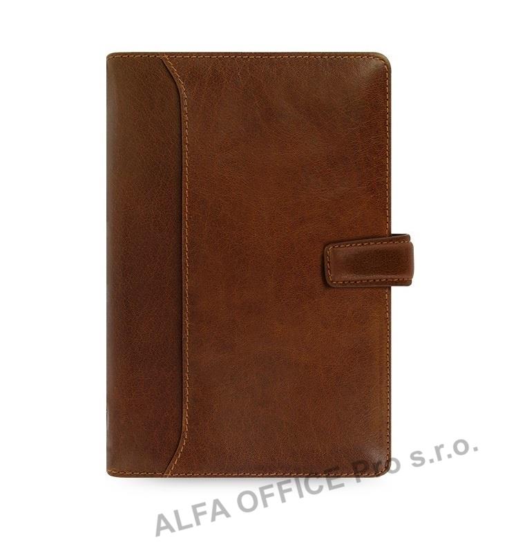 Filofax Lockwood A6 osobní týdenní oříšková hnědá