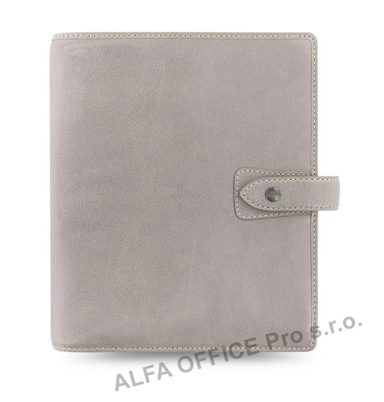 Filofax Malden A5 týdenní  šedá