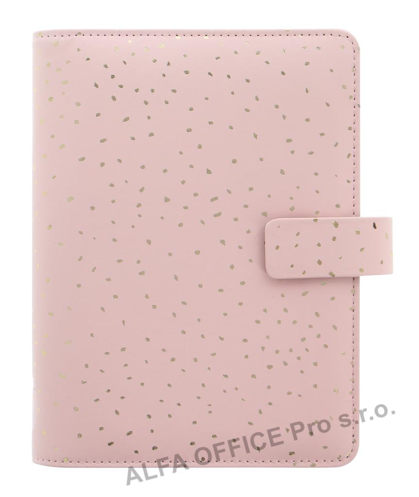Filofax Confetti A6 Osobní Rose Quartz