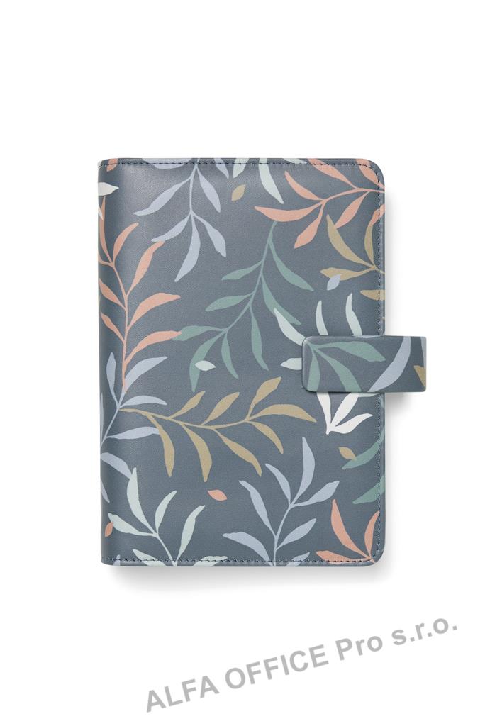 Diář Filofax Botanical osobní/modrá