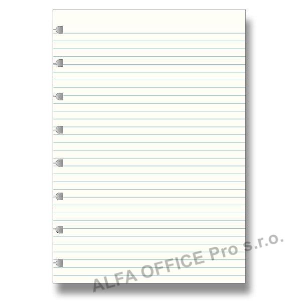 Náhradní listy Filofax Notebook - A5 / linka