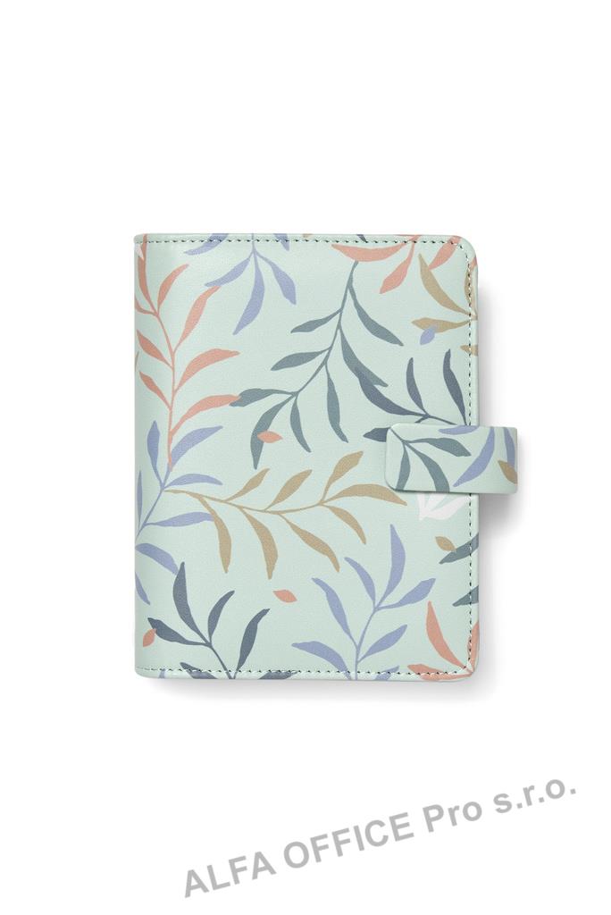 Diář Filofax Botanical kapesní/mint